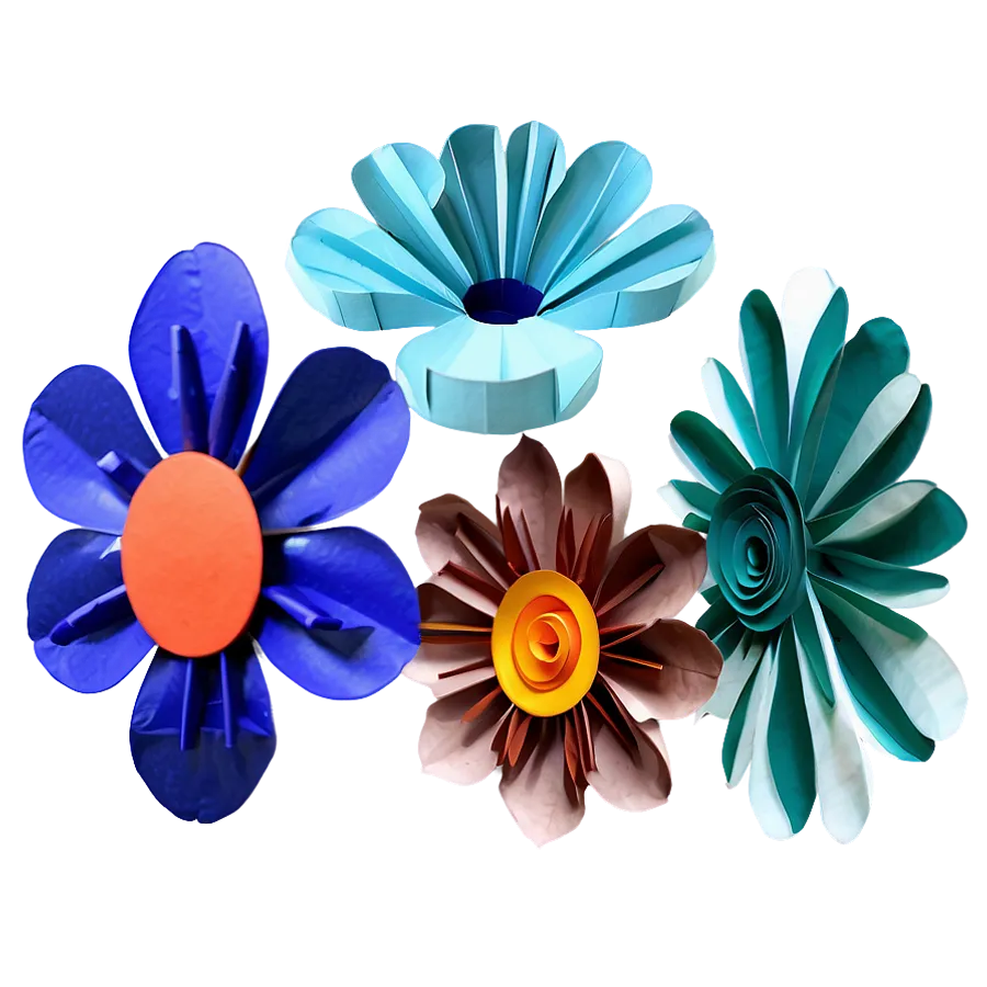 Paper Flower  PNG Images