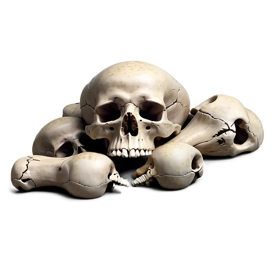 Pile Of Bones  PNG Images