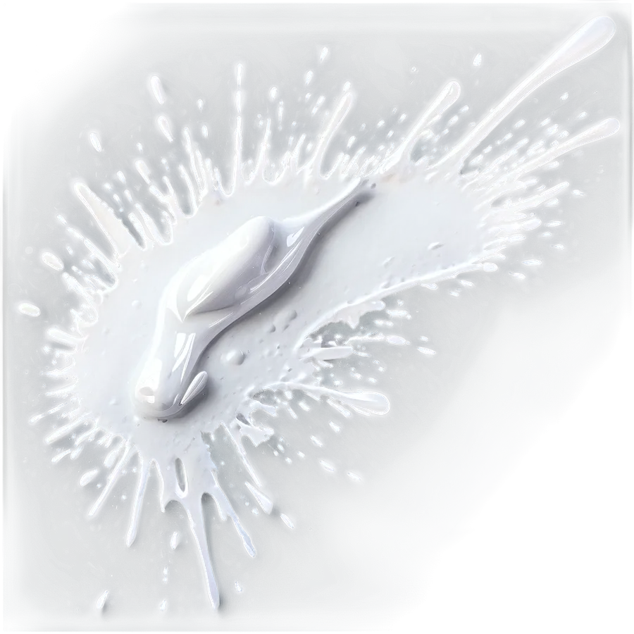 White Paint Splatter  PNG Images