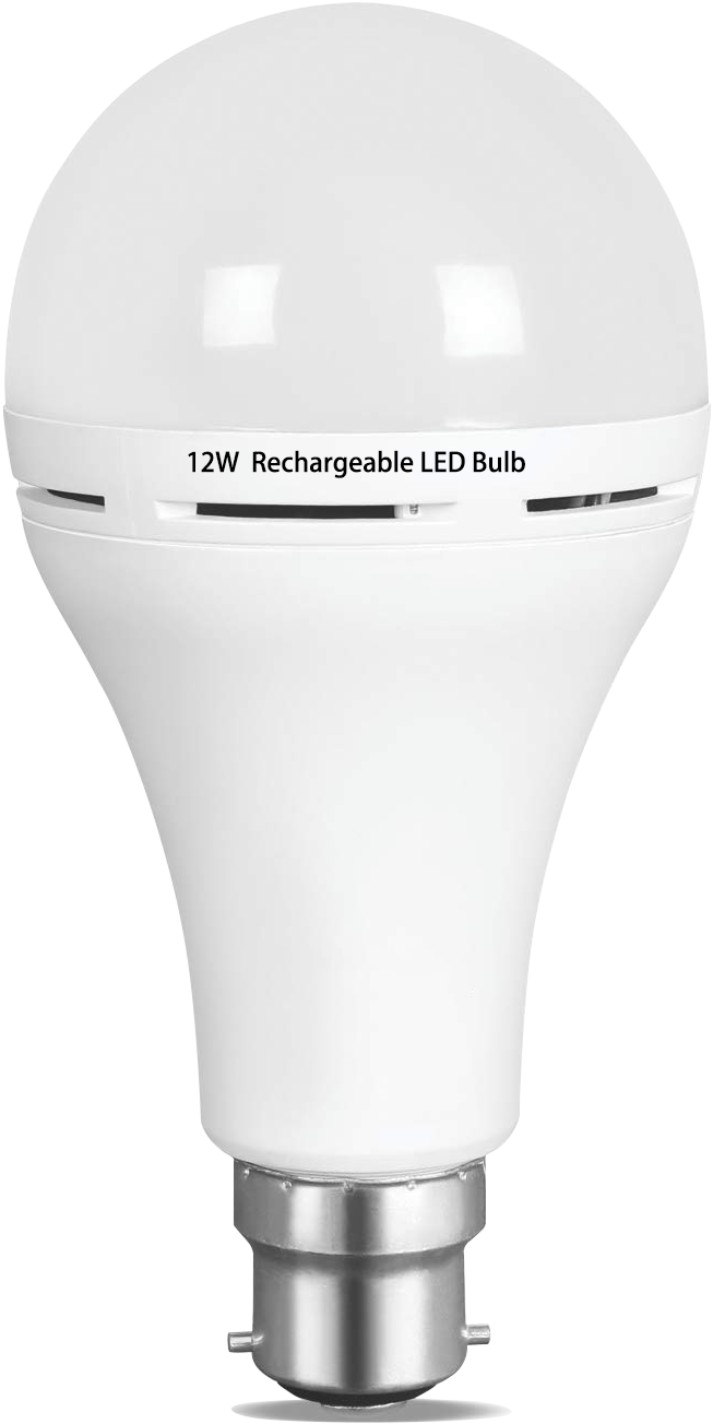 12 W Rechargeable L E D Bulb