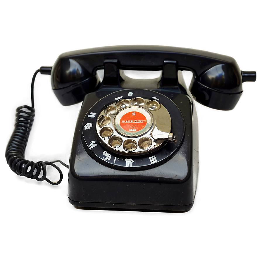 1960s Style Rotary Phone Png Dex