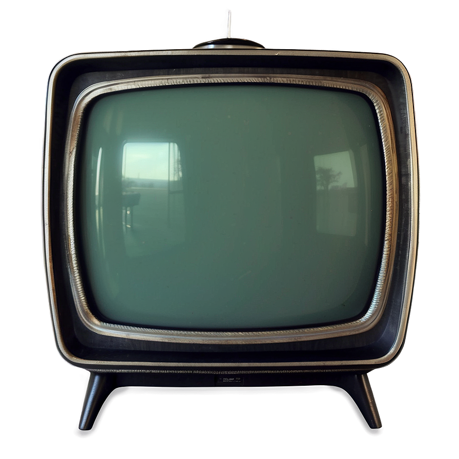 1960s Vintage Television Png Qwe