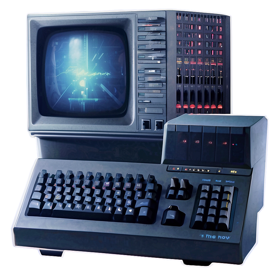 1980s Computer Technology Png 13