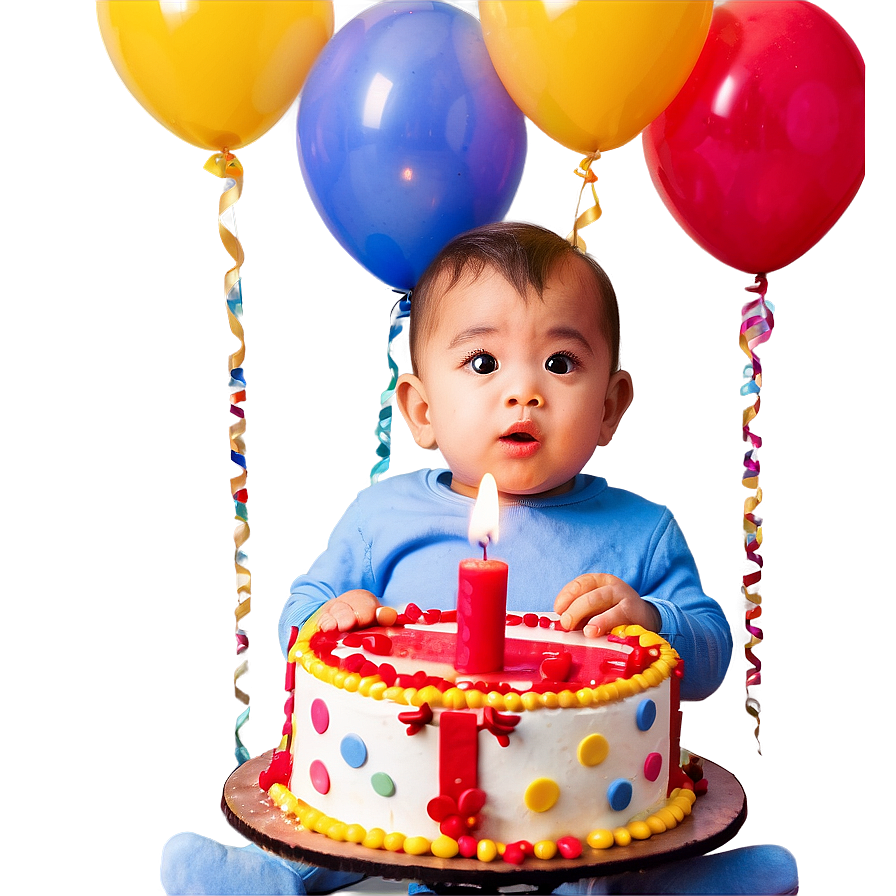 1st Birthday Celebration Png Php