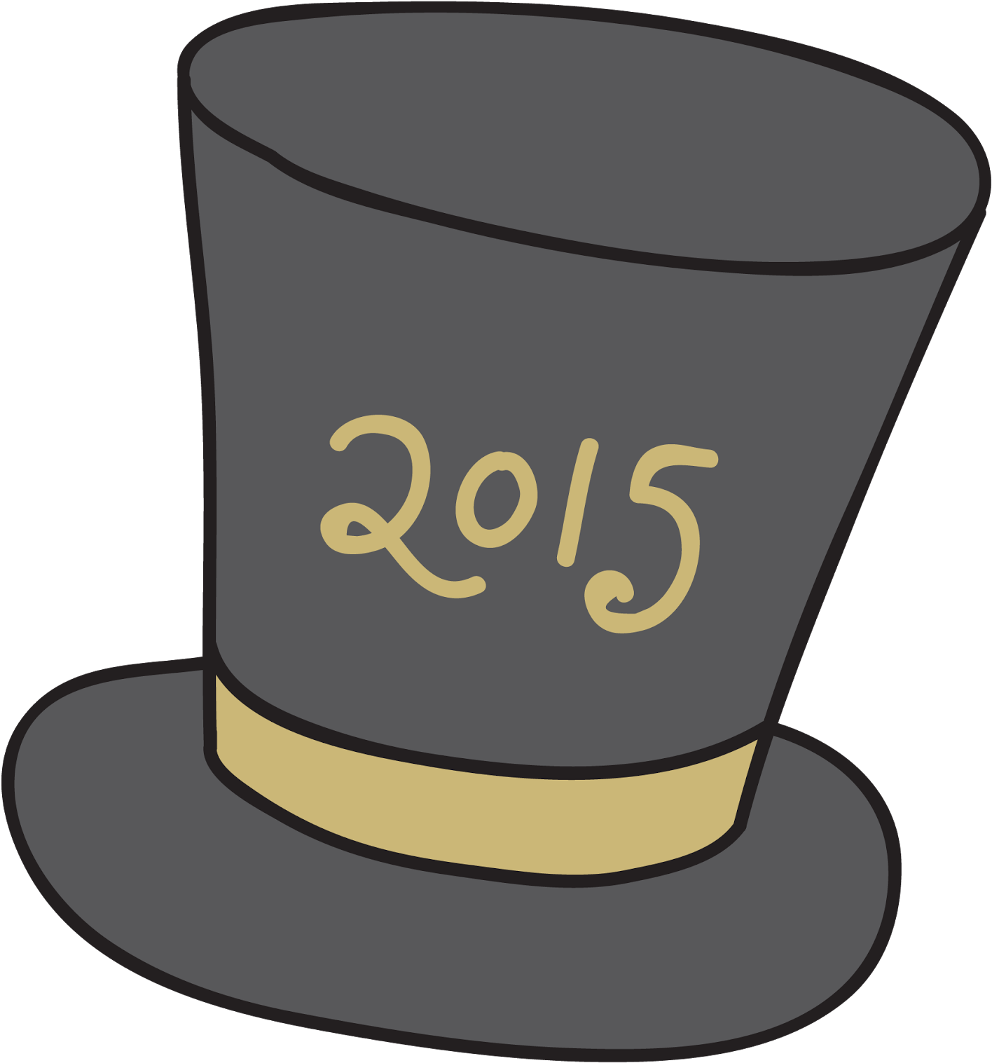 2015 New Year Top Hat