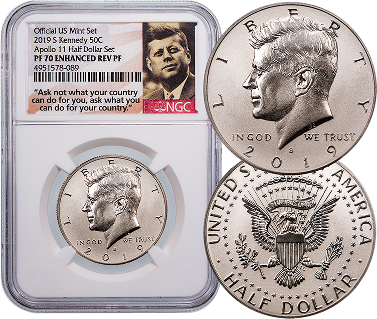 2019 Kennedy Half Dollar Commemorative Coin