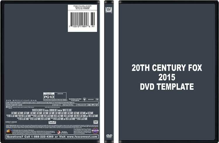 20th Century Fox D V D Template2015