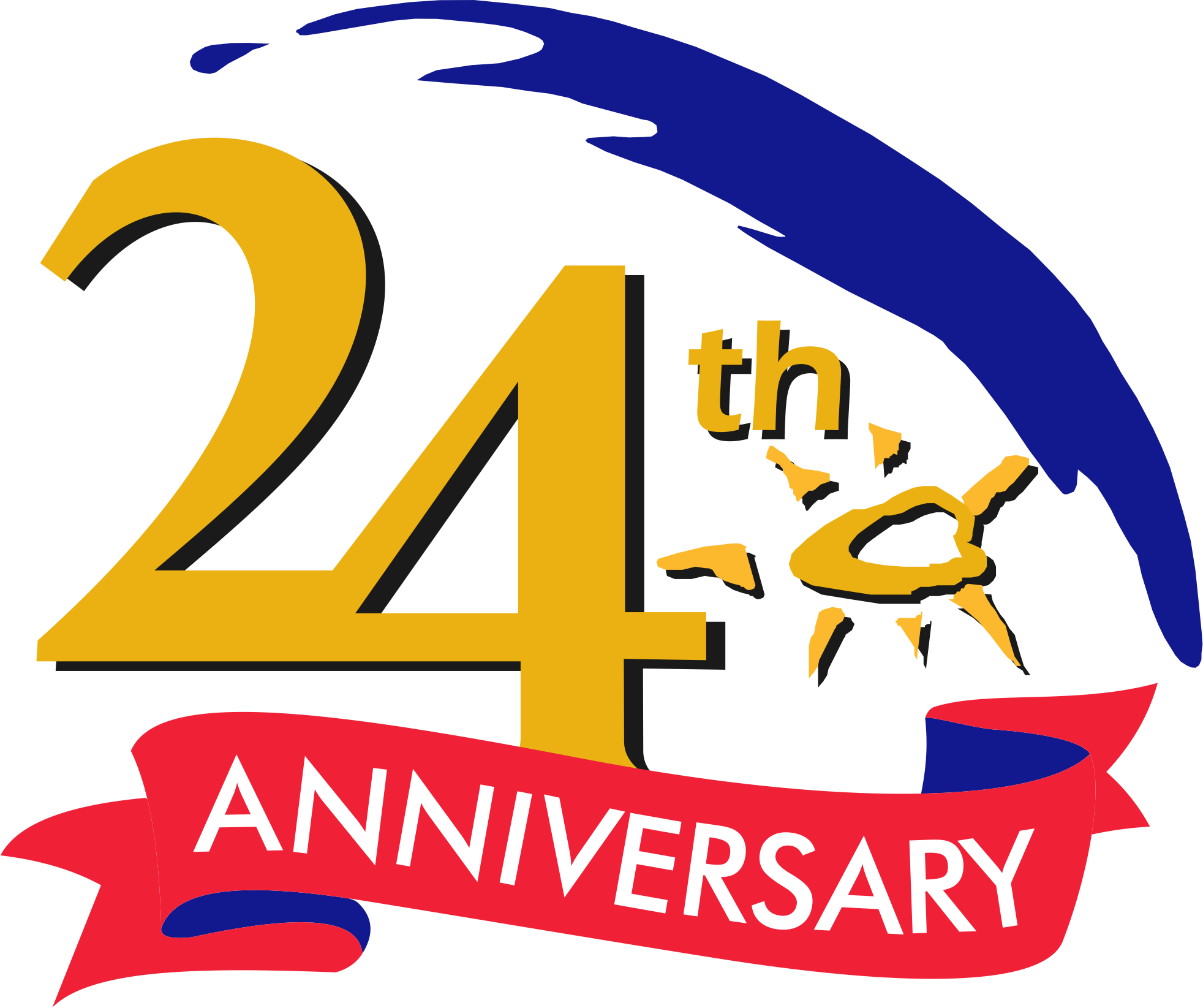 24th Anniversary Celebration Graphic