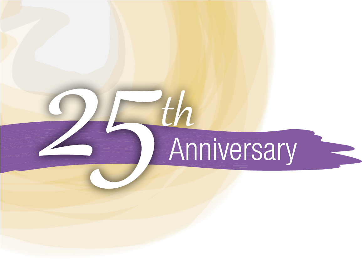 25th Anniversary Celebration Banner