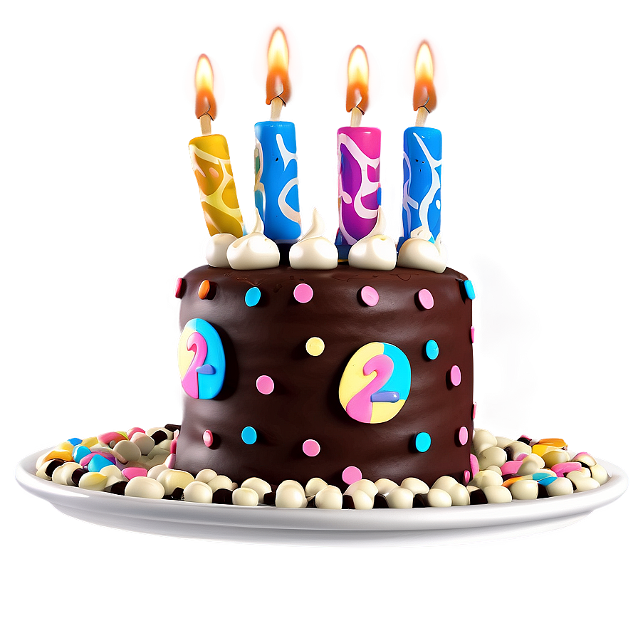 2nd Birthday Special Cake Png 76