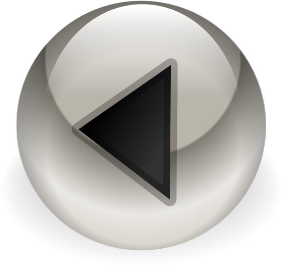 3 D Back Button Icon