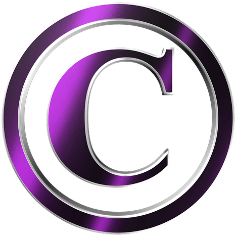 3 D Copyright Symbol