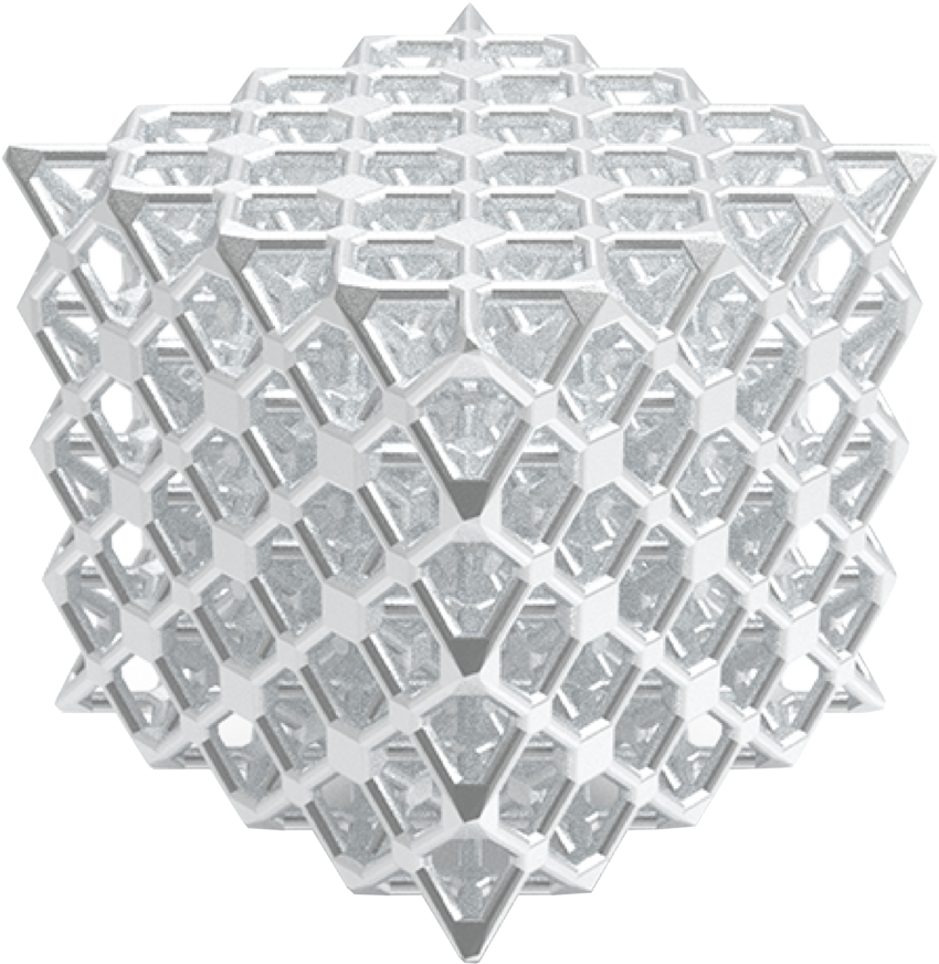 3 D Printed Metallic Lattice Structure