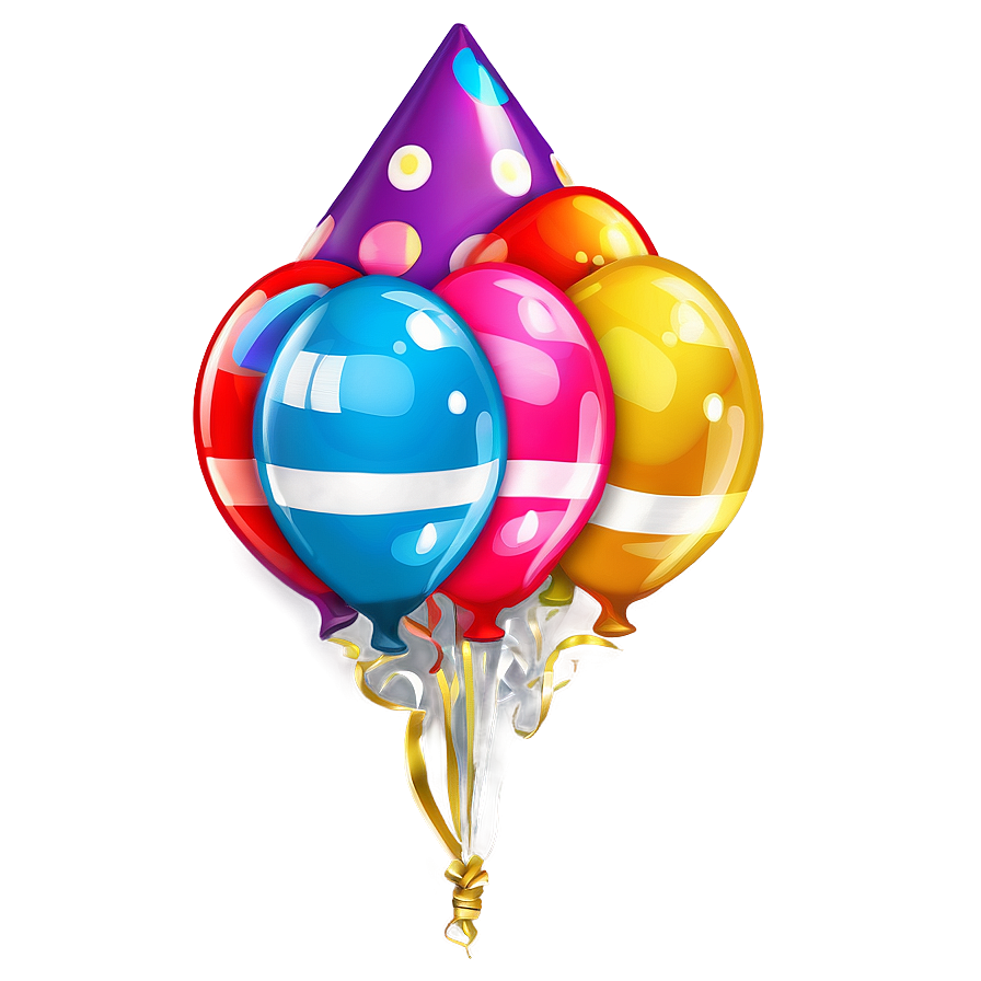 3d Birthday Balloon Png 06272024