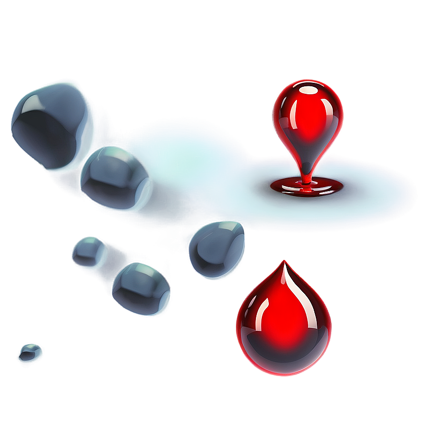 3d Blood Drop Png Fgj80