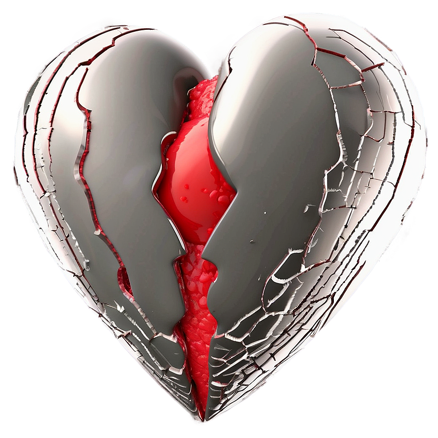 3d Broken Heart Png Jsw69