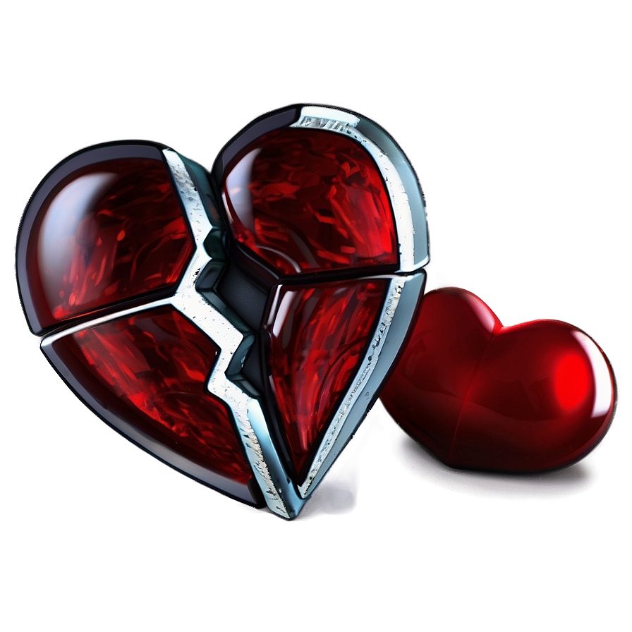 3d Broken Heart Png Uuf53