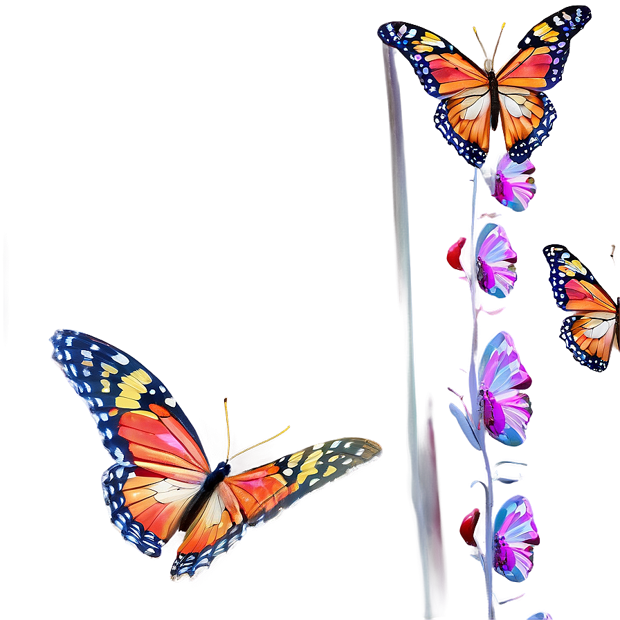 3d Butterfly Duo Png 39