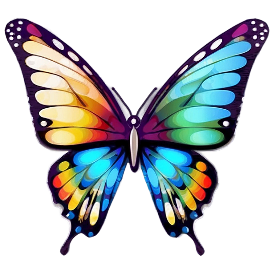 3d Butterfly Graphic Png Ckb21