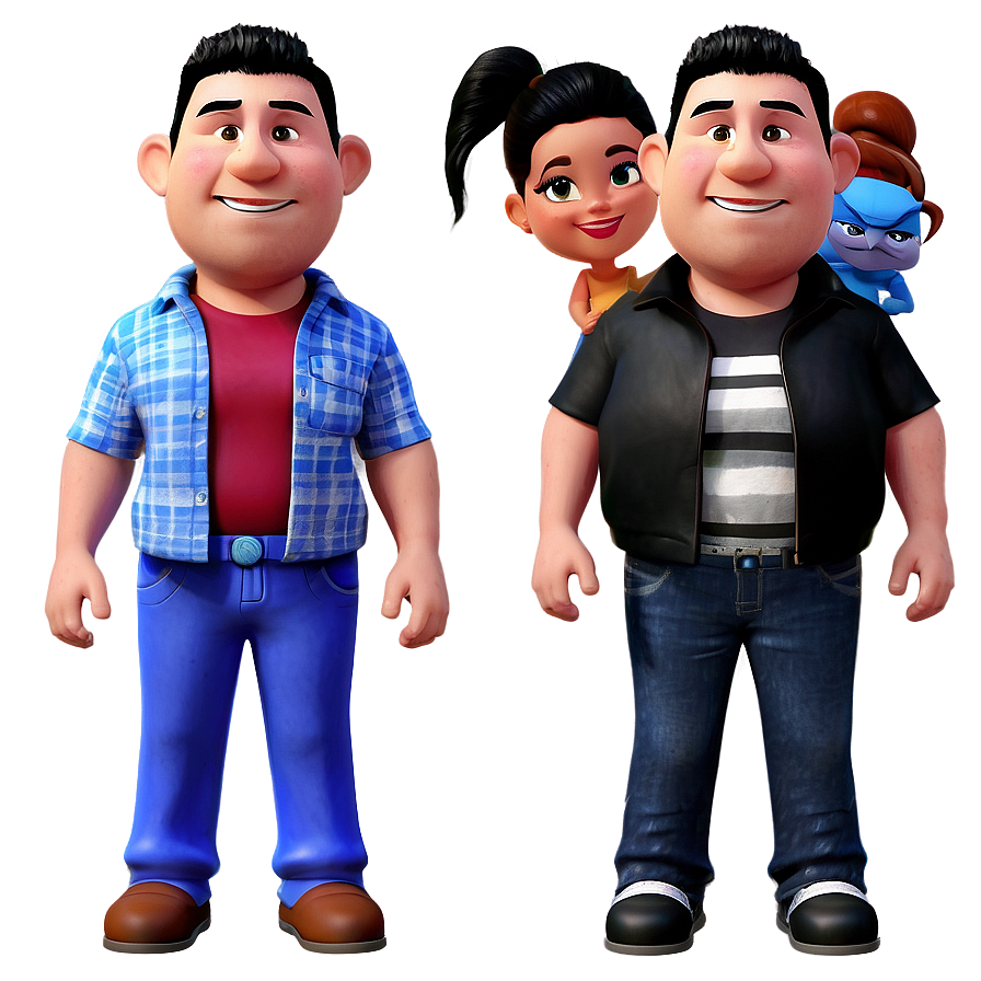 3d Cartoon Figures Png 19