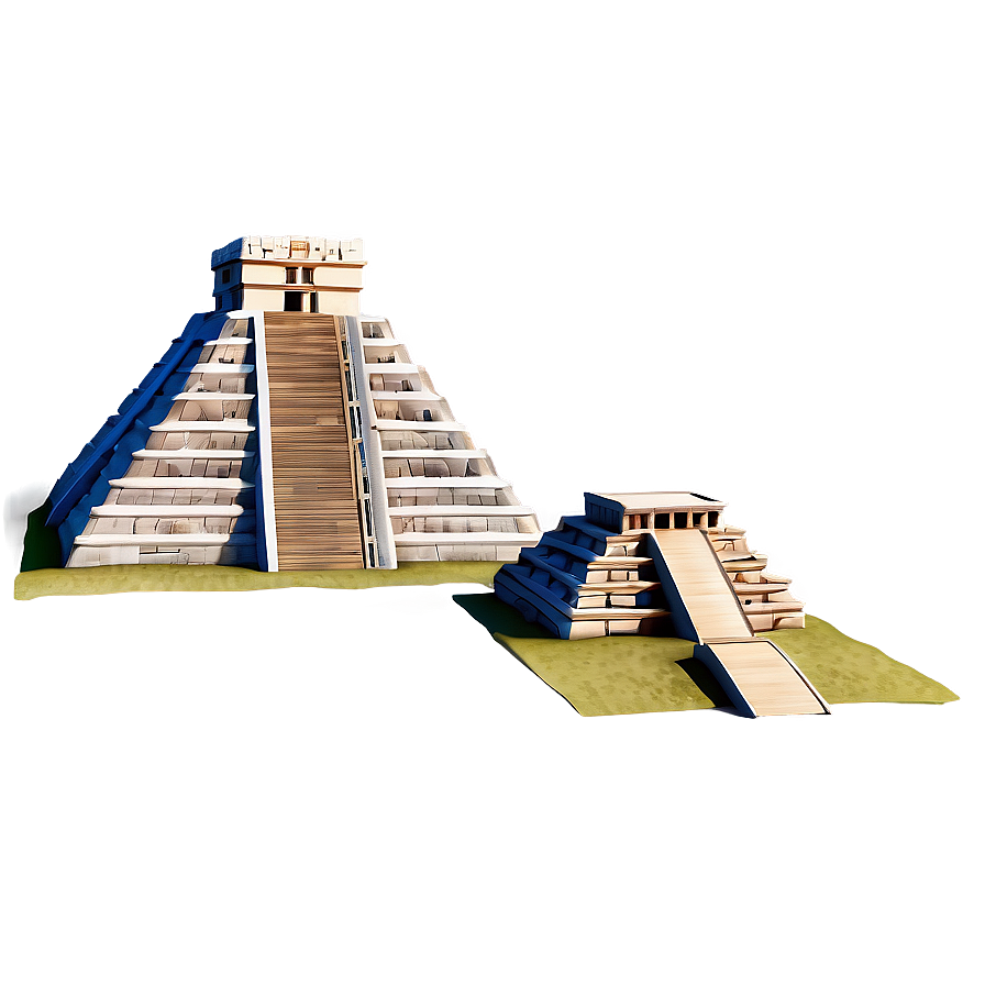 3d Chichen Itza Model Png 06252024