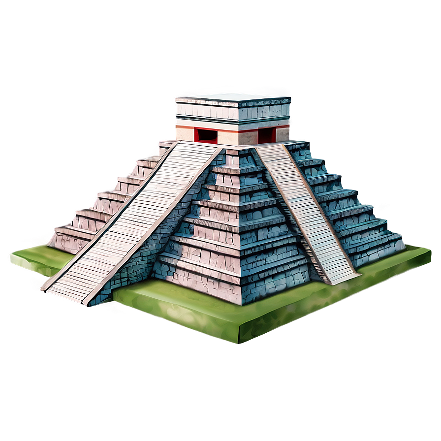 3d Chichen Itza Model Png Ttc16