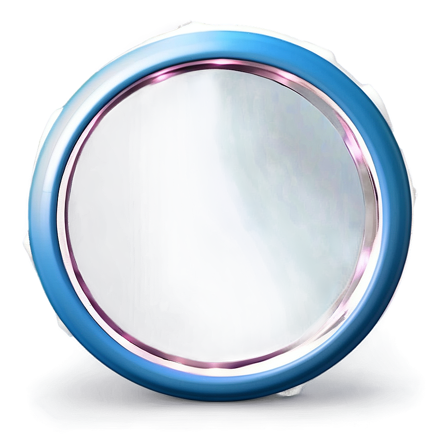 3d Circle With Rays Png 06272024