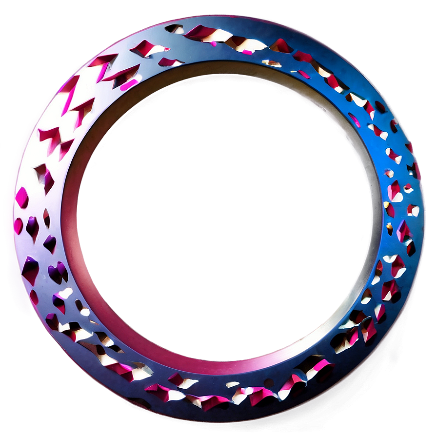 3d Circle With Texture Overlay Png 24