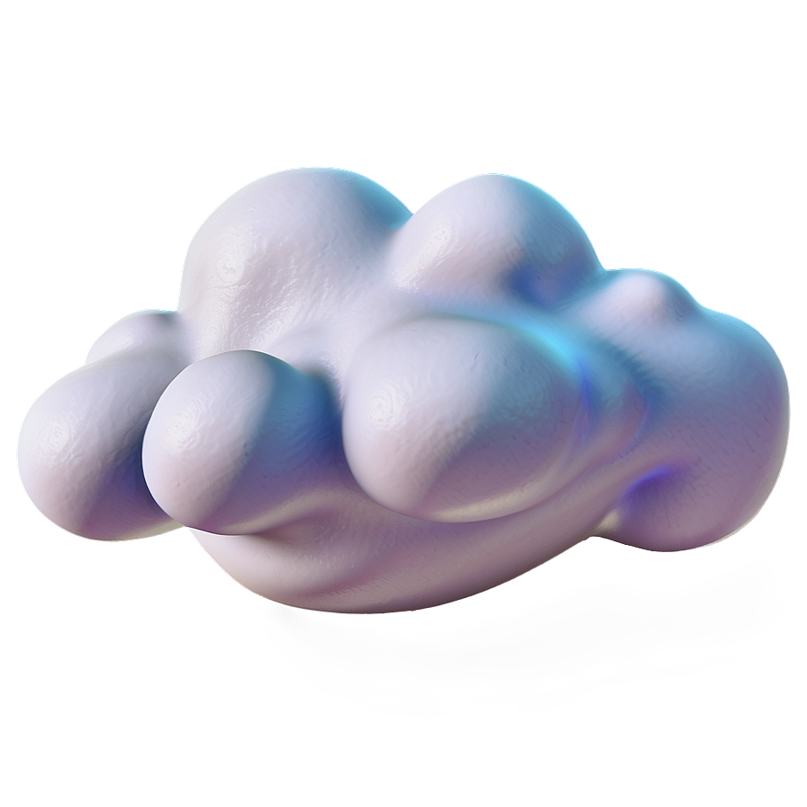 3d Cloud Emoji Png Wph