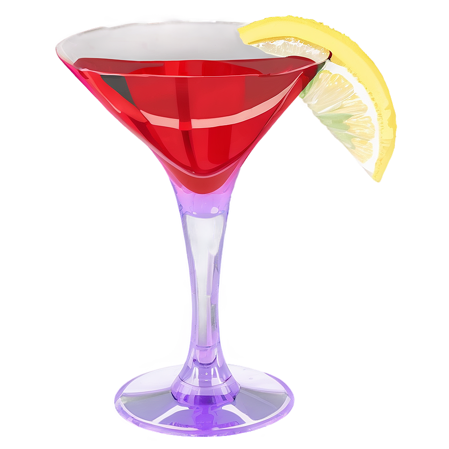 3d Cocktail Glass Png Dim78