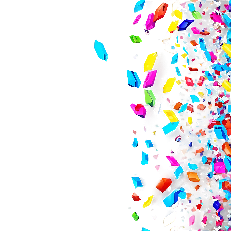 3d Confetti Png Avh14