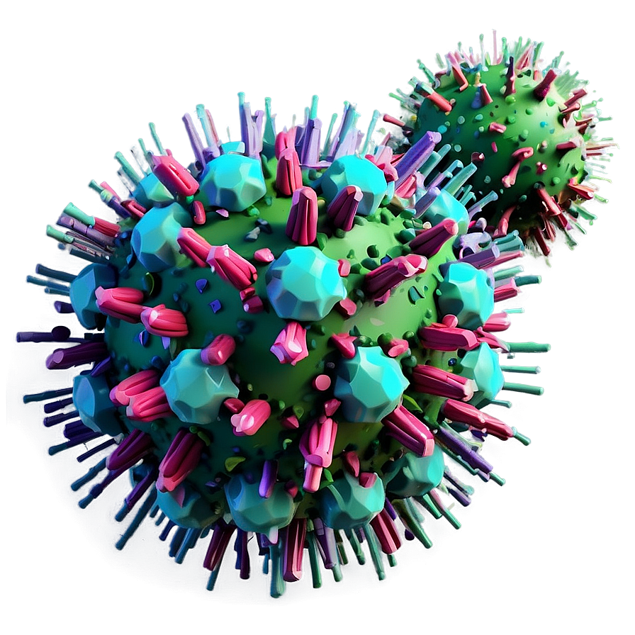 3d Coronavirus Model Png 60