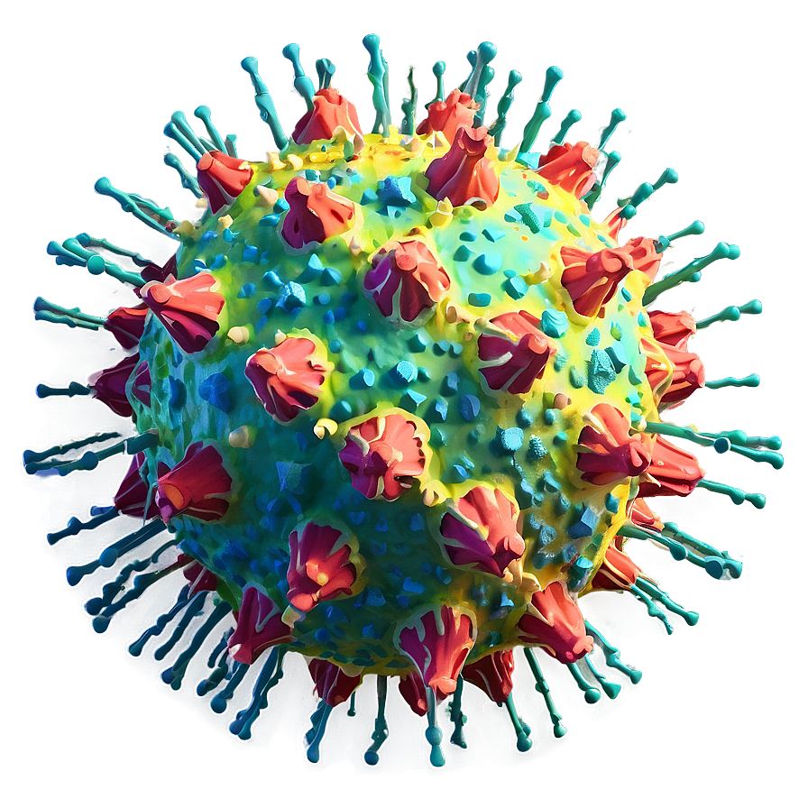 3d Coronavirus Model Png 98