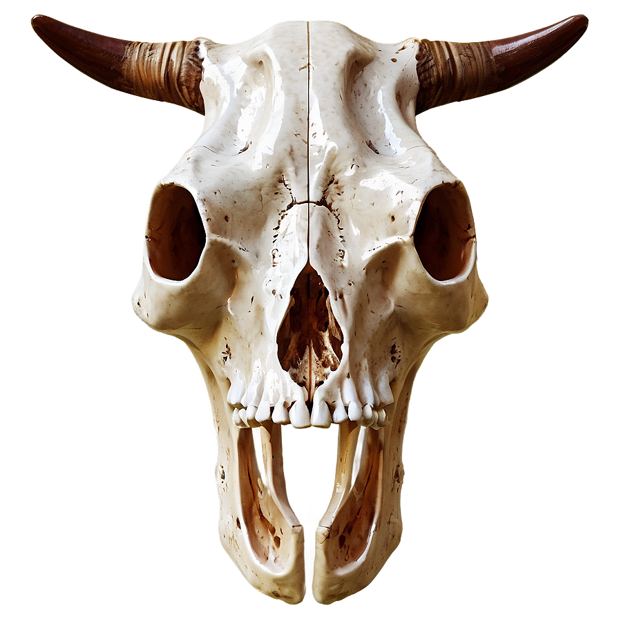 3d Cow Skull Model Png Xyy