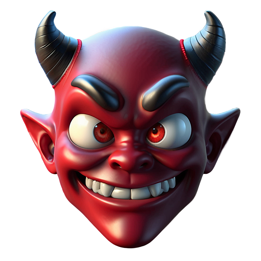 3d Devil Emoji Png Fcf27