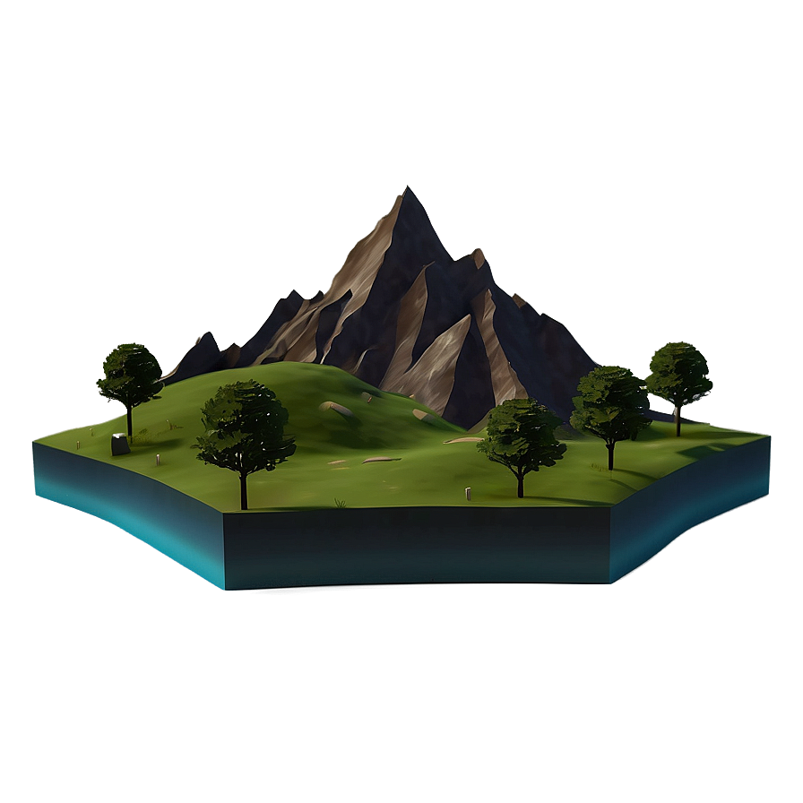 3d Digital Landscape Png 05212024