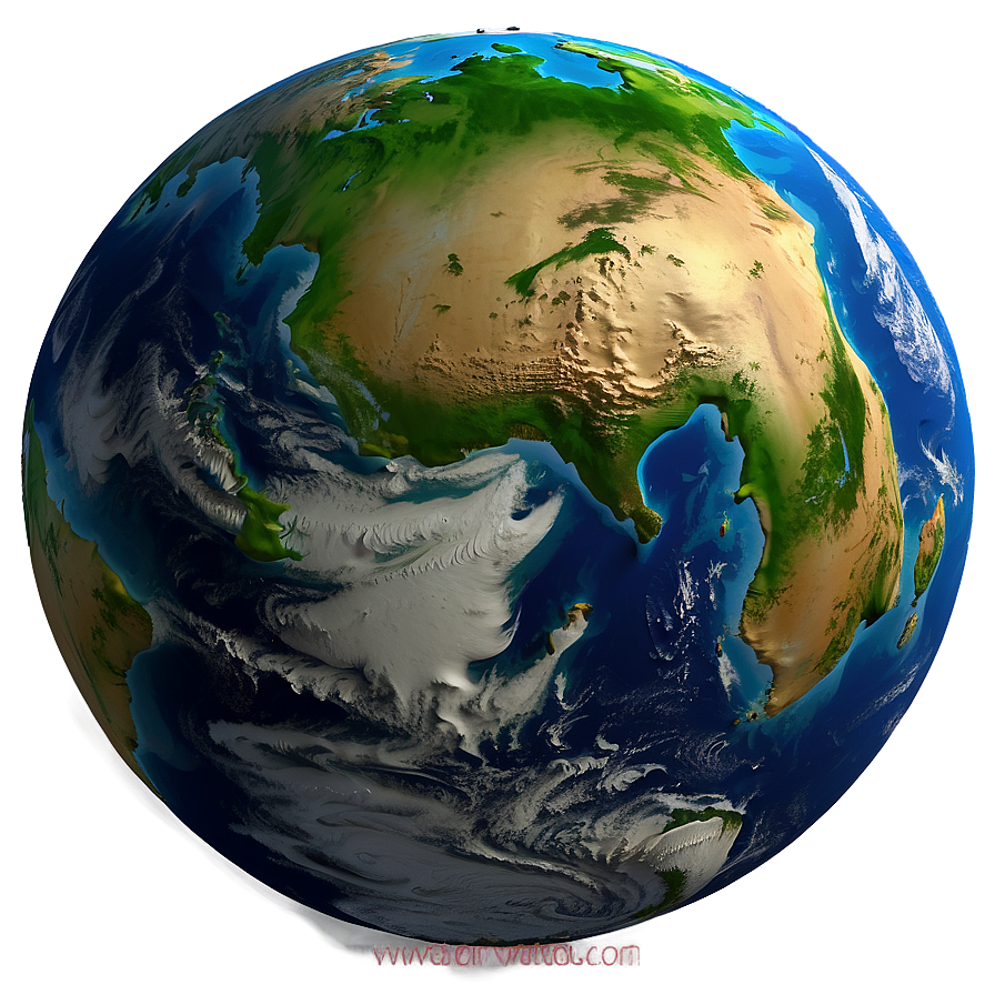 3d Earth Showing Ecosystems Png Eer16