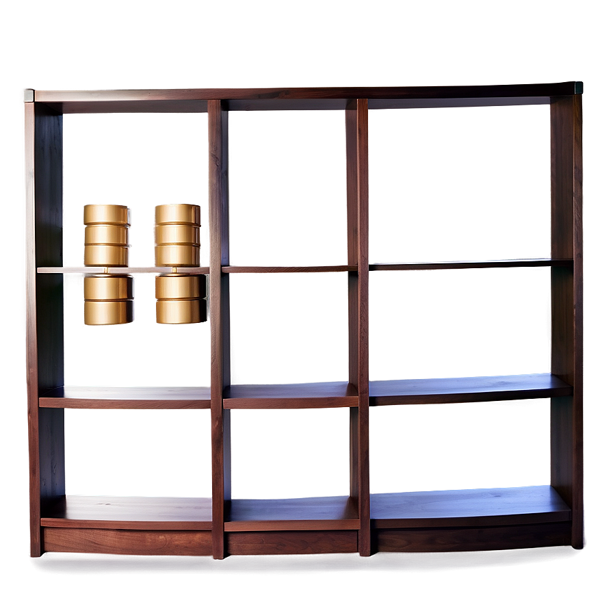 3d Empty Bookshelf Png Mqo