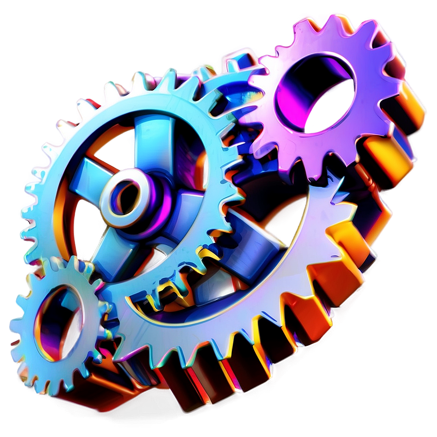 3d Gear Icon Png Biv46