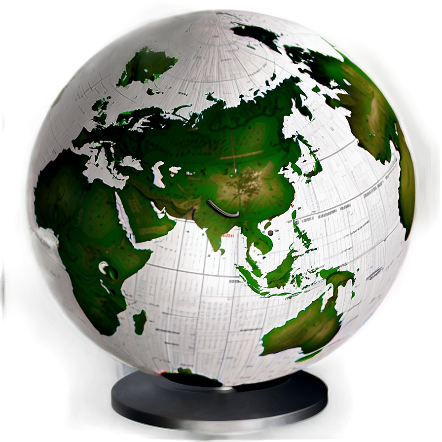 3d Globe Model Png Egs