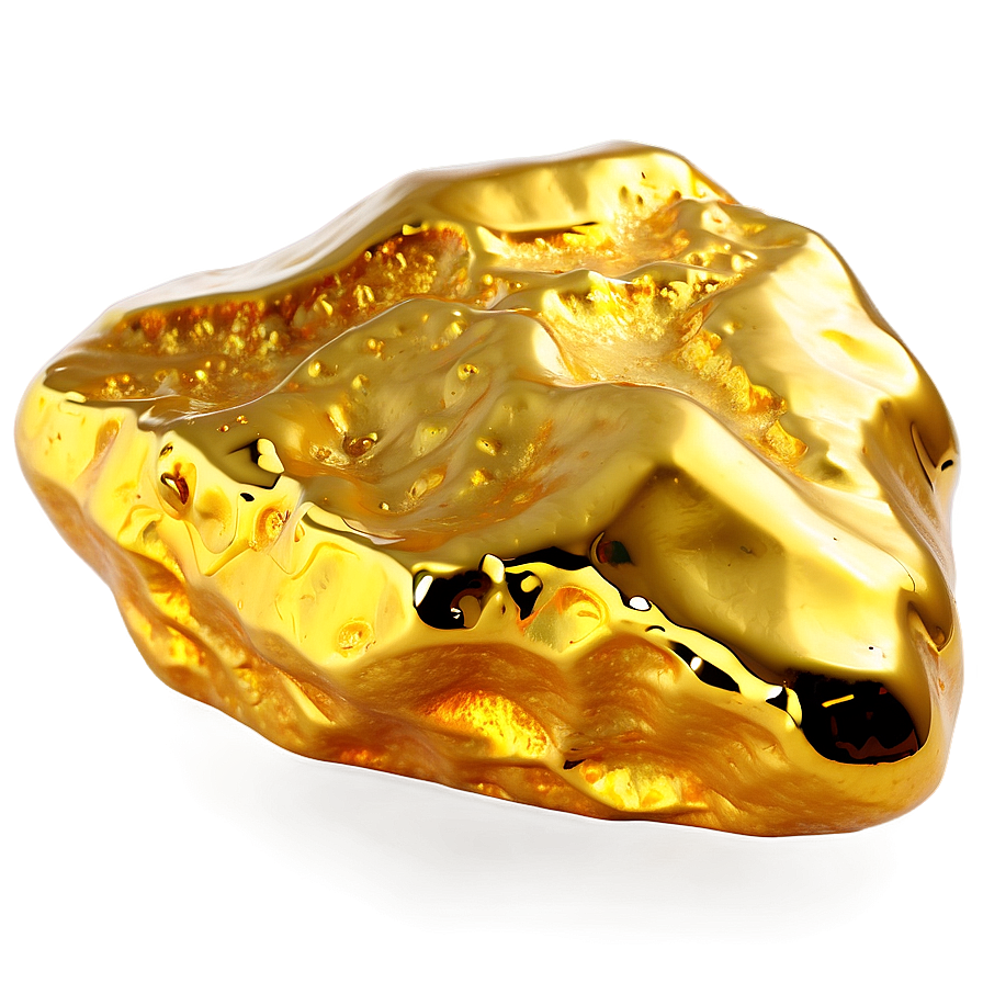 3d Gold Nugget Png 14