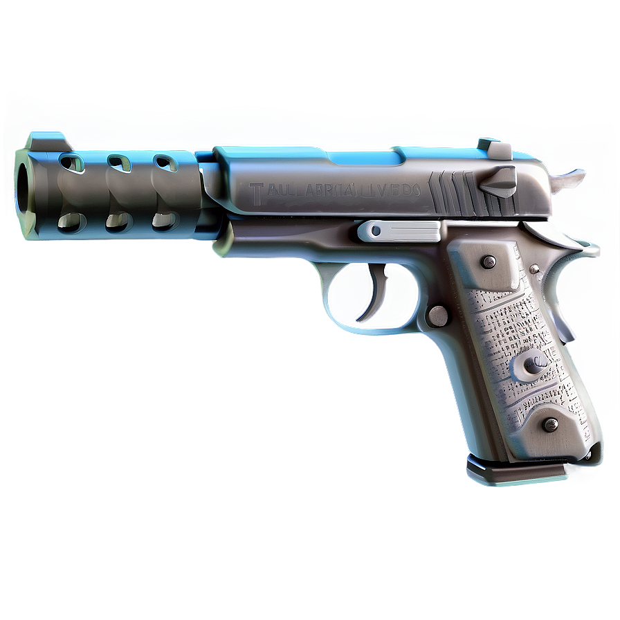 3d Gun Transparent Png 05252024