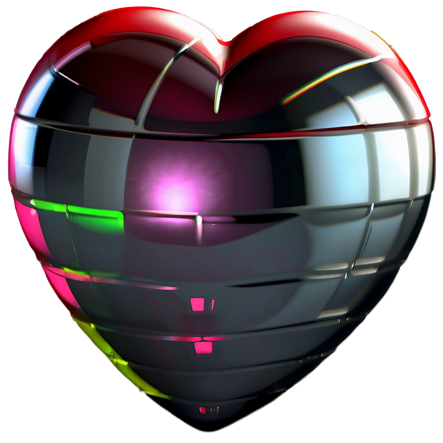 3d Heart Icon Png 9