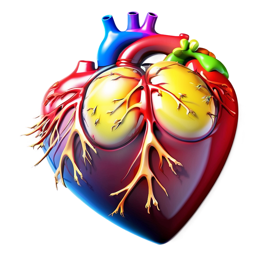 3d Heart Illustration Png 05252024