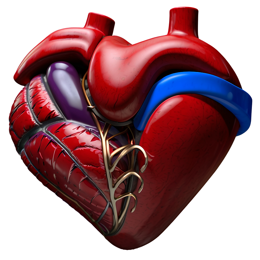 3d Heart Model Png 05252024