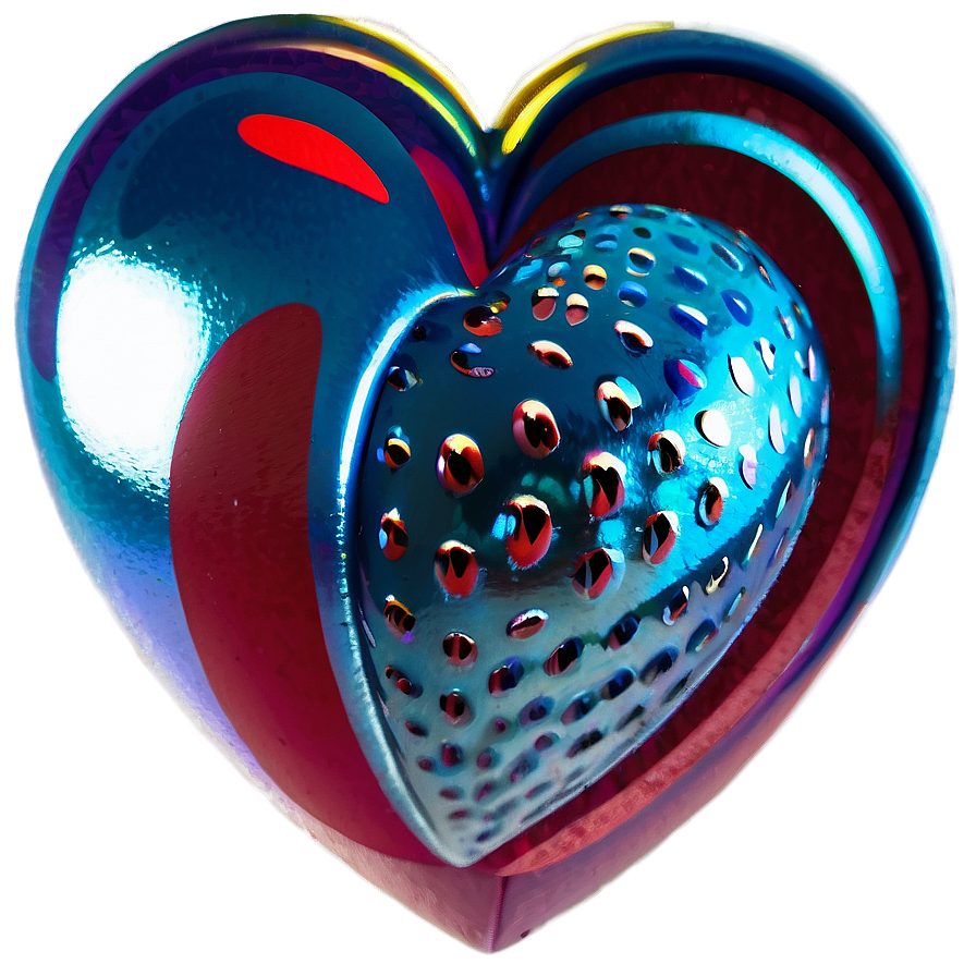 3d Heart Shape Png 44