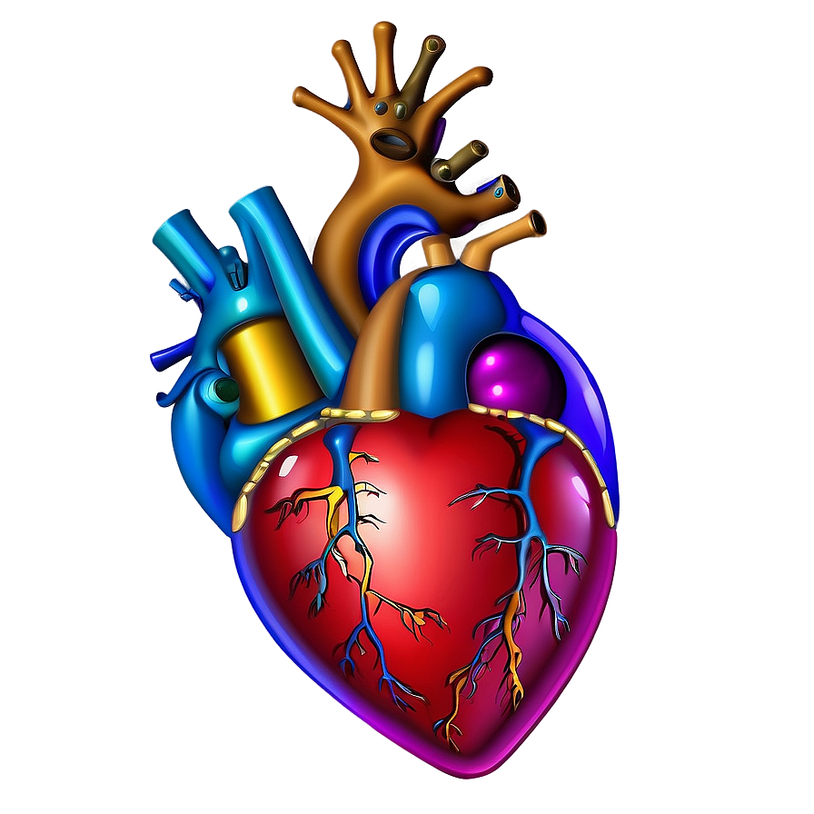 3d Heart Tattoo Design Png 05252024