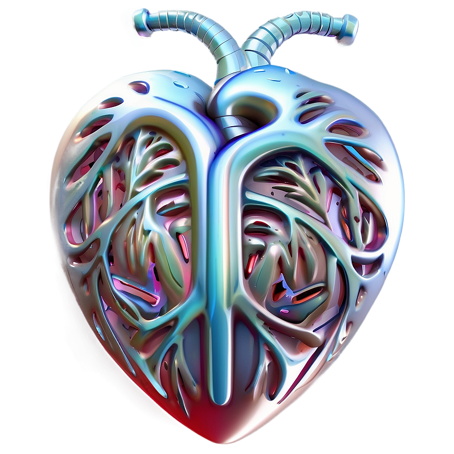 3d Heart Vector Png 7