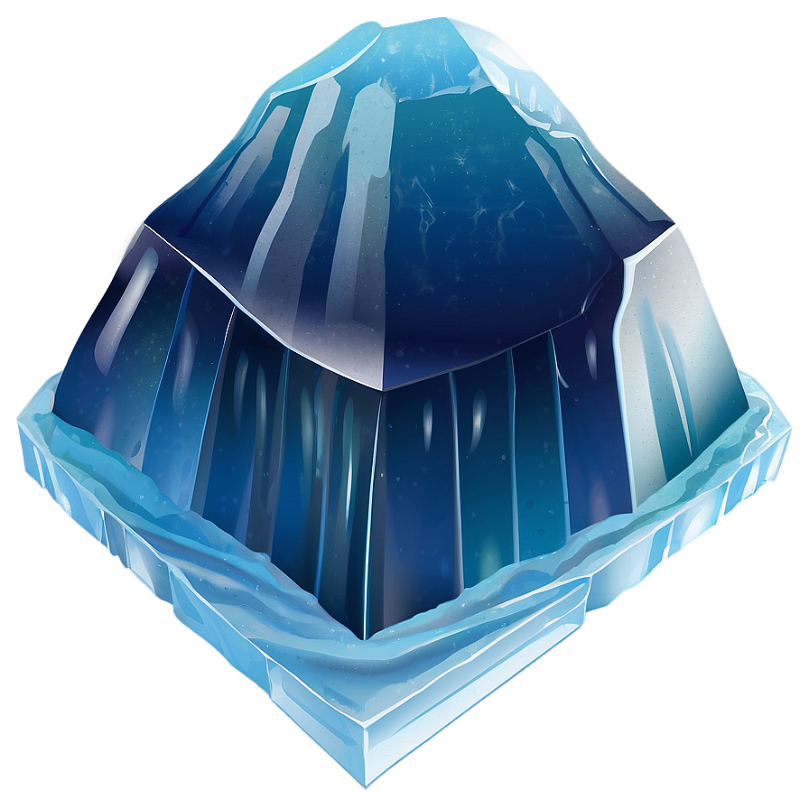 3d Iceberg Illustration Png 97