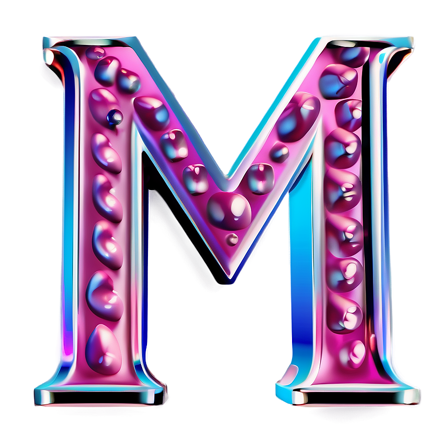 3d Letter M Png Lki91